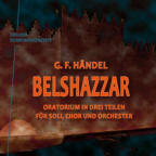 Booklet Belshazzar  4-seitig,  Titelseite 