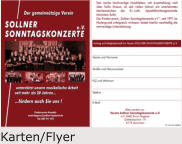 Karten/Flyer